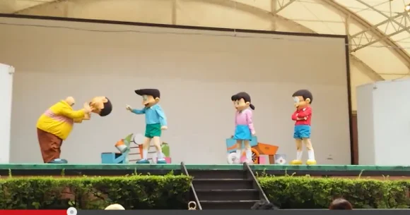 What would Doraemon look like with more decapitations? Something like this video