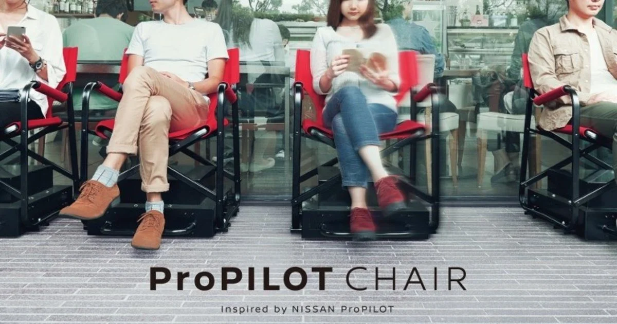 ProPilot chair: The Solution to Standing in Lines - Sitting