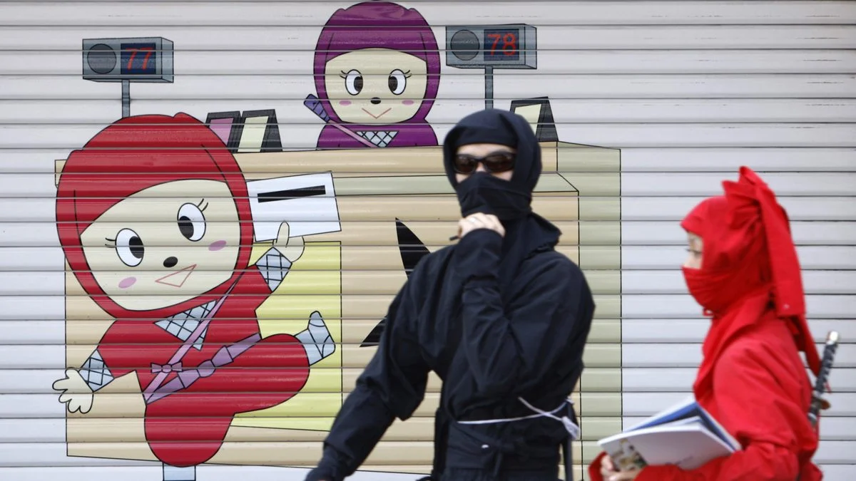 Ninja uniforms, philosophy, and food are all the rage in Japan again