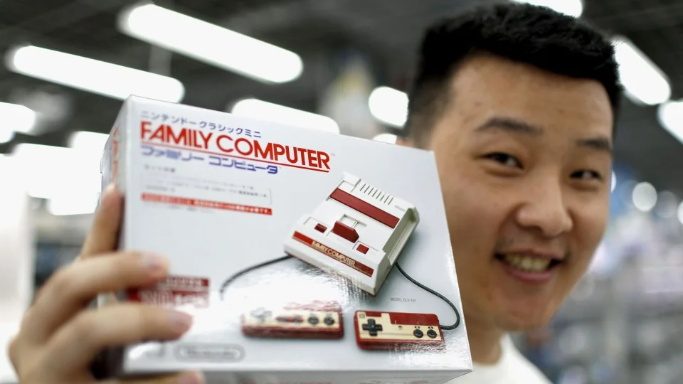 Nintendo resumes sales of palm-sized "Famicom" console