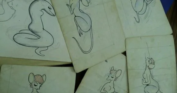 Daughter of Osamu Tezuka, God of Manga, discovers his stash of hand-drawn sexy mouse artwork