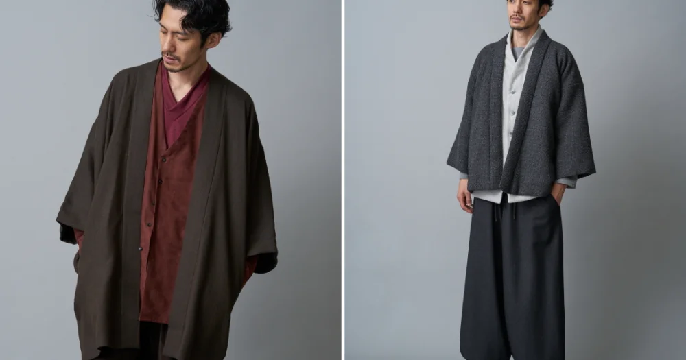 New line of modern samurai fashion for fall/winter will make you warm and cool