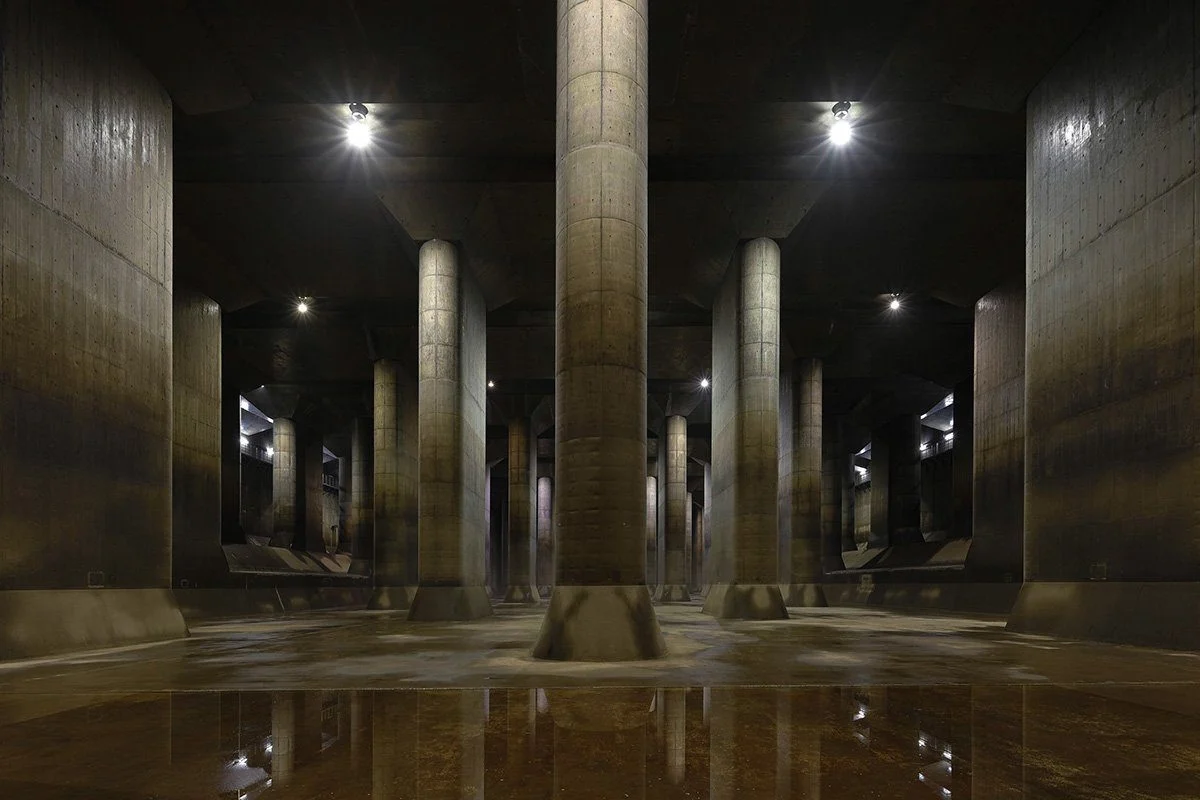 Underground drain that saves lives from typhoons doubles as rock music video hotspot