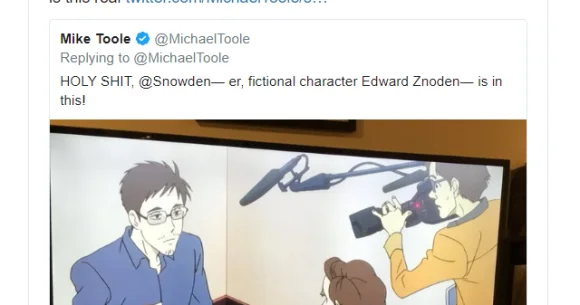 Edward Snowden Reacts to His Cameo in Lupin III: Goodbye Partner