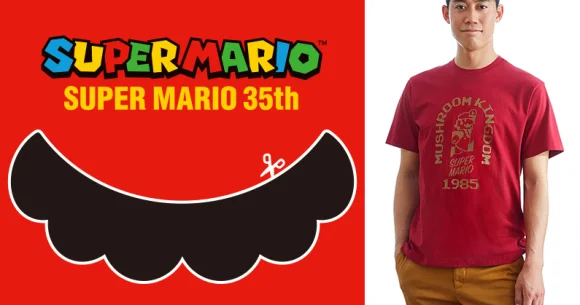 It’s-a them! Uniqlo’s awesome line of Super Mario 35th anniversary T-shirts【Photos】