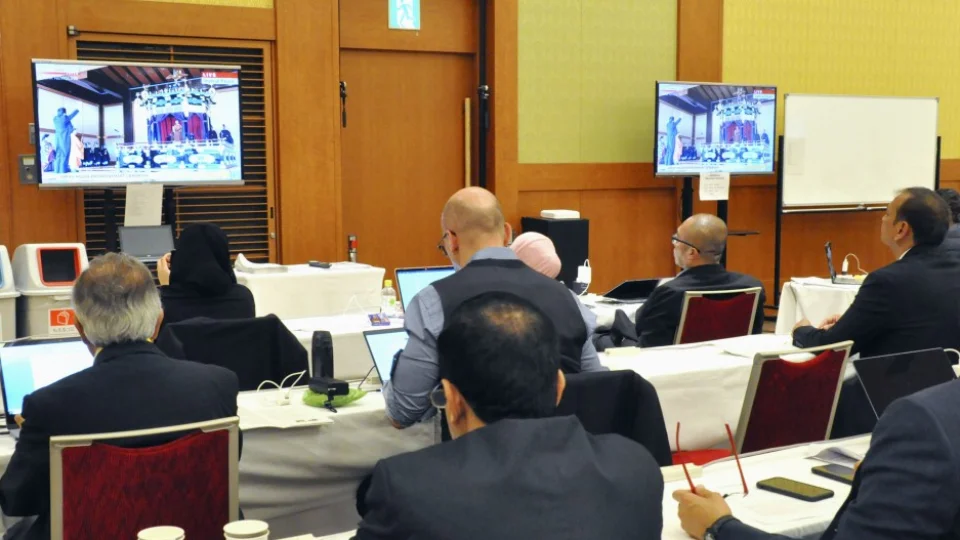 Foreign media gather to witness emperor's enthronement ceremony