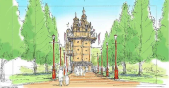 Ghibli theme park will recreate Howl’s castle, Princess Mononoke’s Irontown, and Kiki’s house