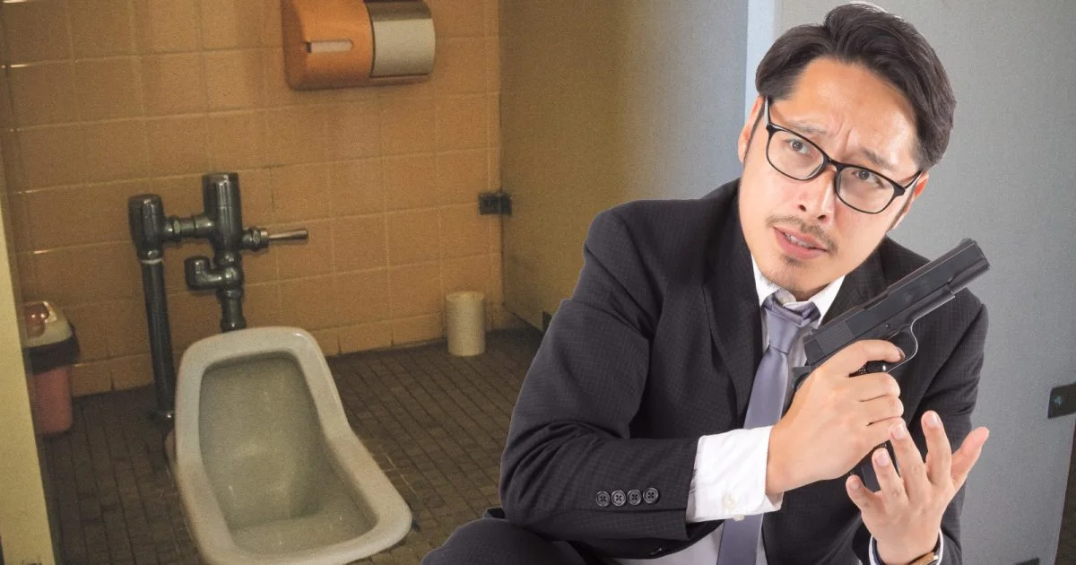 Japanese police officers increasingly forgetting their guns in public restrooms