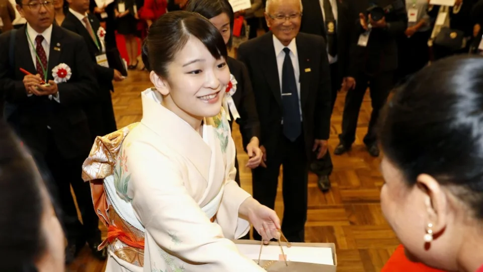 Princess Mako returns from South America trip