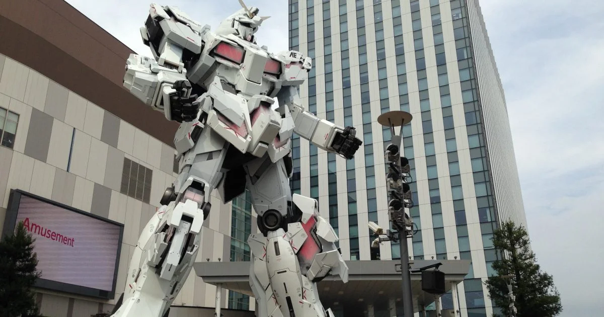 Tokyo’s new giant Gundam anime robot statue is complete, and it’s awesome【Photos】