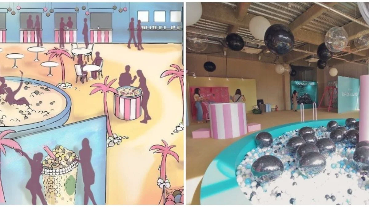 Tokyo Opens An Amusement Area Dedicated To...Bubble Tea