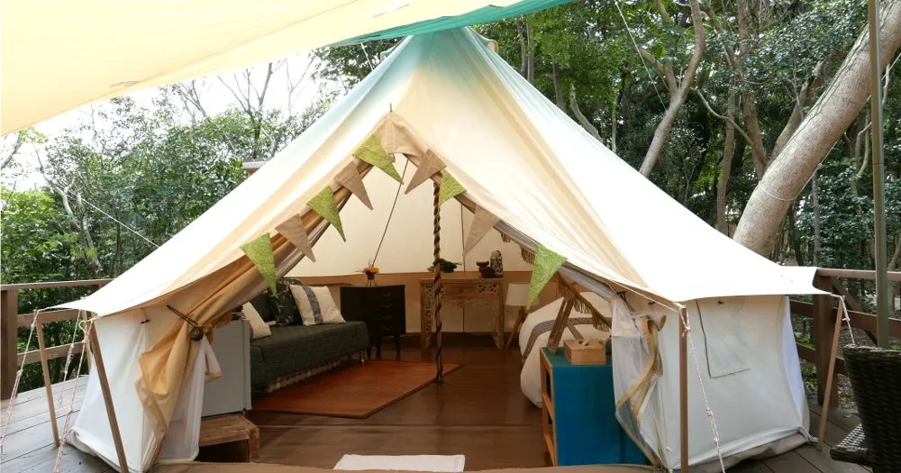 Glamping Okinawan style: a unique way to get in touch with nature in Japan【Pics】