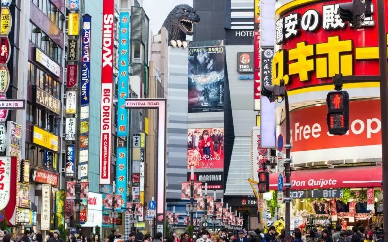 Where to Find Godzilla in Japan