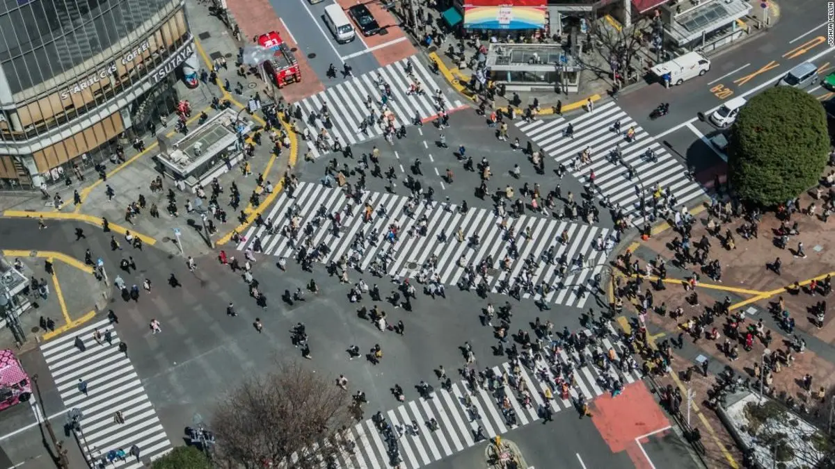 Shibuya Crossing in Tokyo: See the world's wildest intersection
