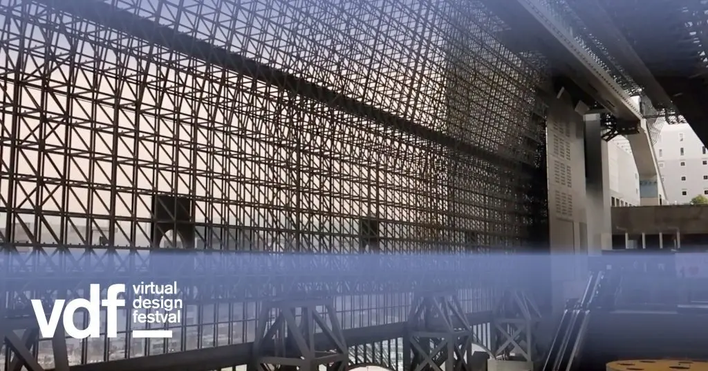 Kyoto Station designed as "geographical valley" says video blogger Martin van der Linden