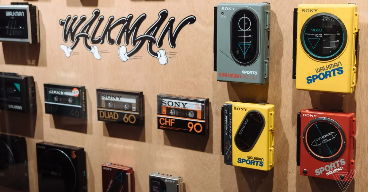 Sony celebrates 40 years of Walkman in Tokyo