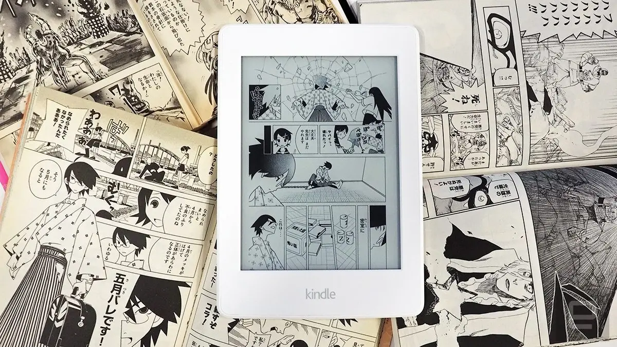 Amazon Japan's manga-centric Kindle is all about storage