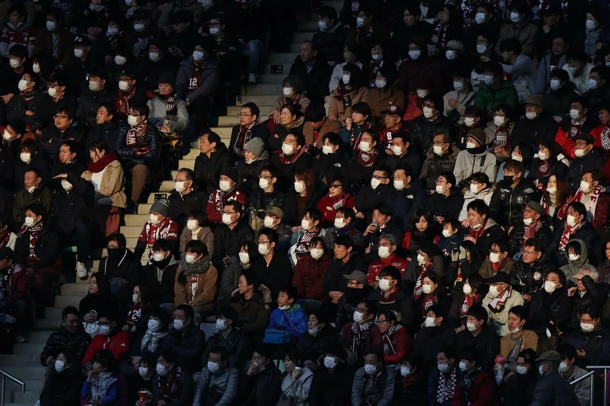 Coronavirus: Sharp TV factory repurposed to make face masks as people rush to protect against disease