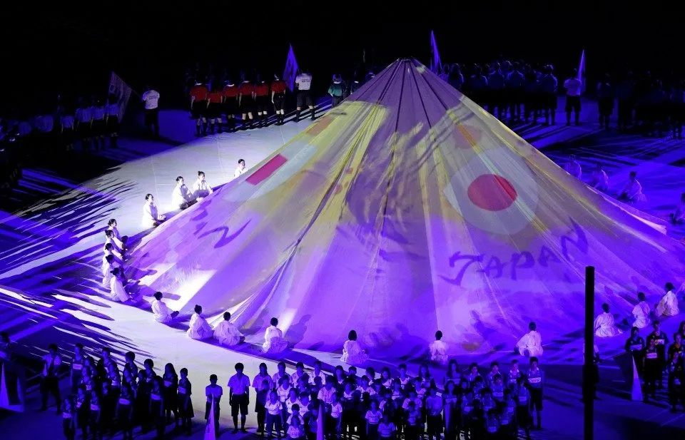 Rugby: Japanese culture-inspired ceremony kicks off World Cup