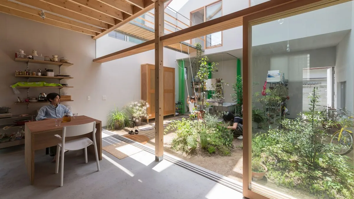 Tato Architects intermingles interior and exterior spaces at House in Tsukimiyama