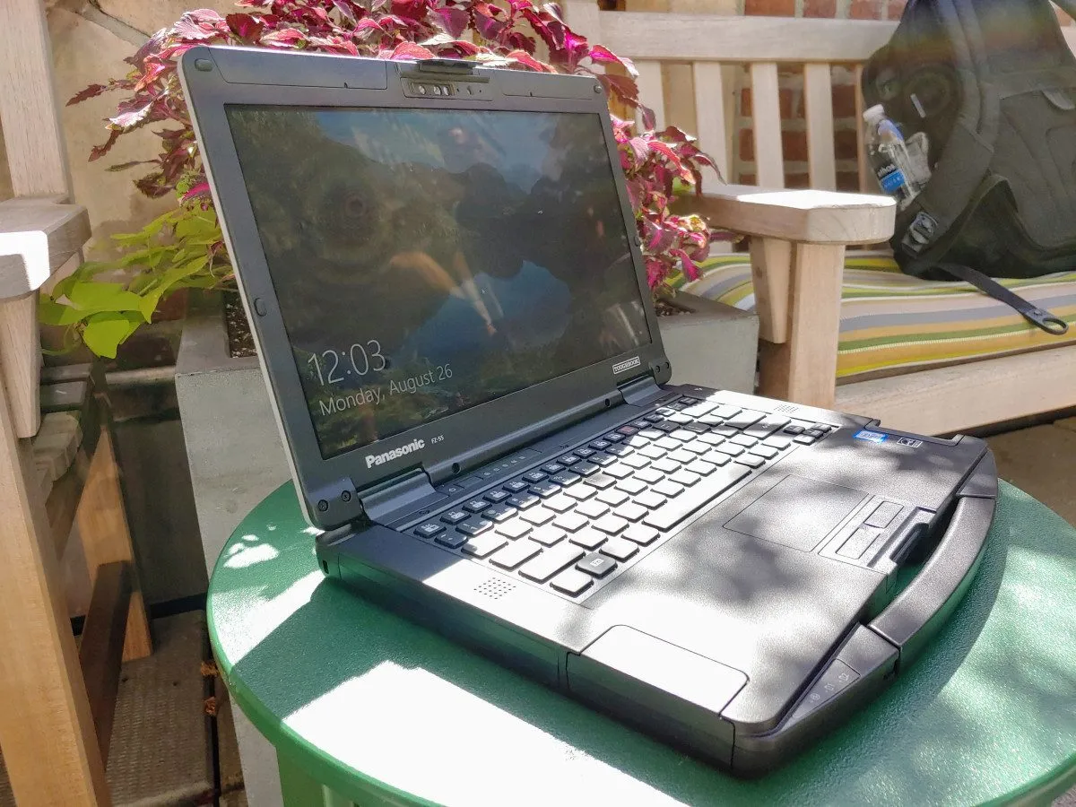 Panasonic’s modular Toughbook 55 lasts up to 20 hours on a charge
