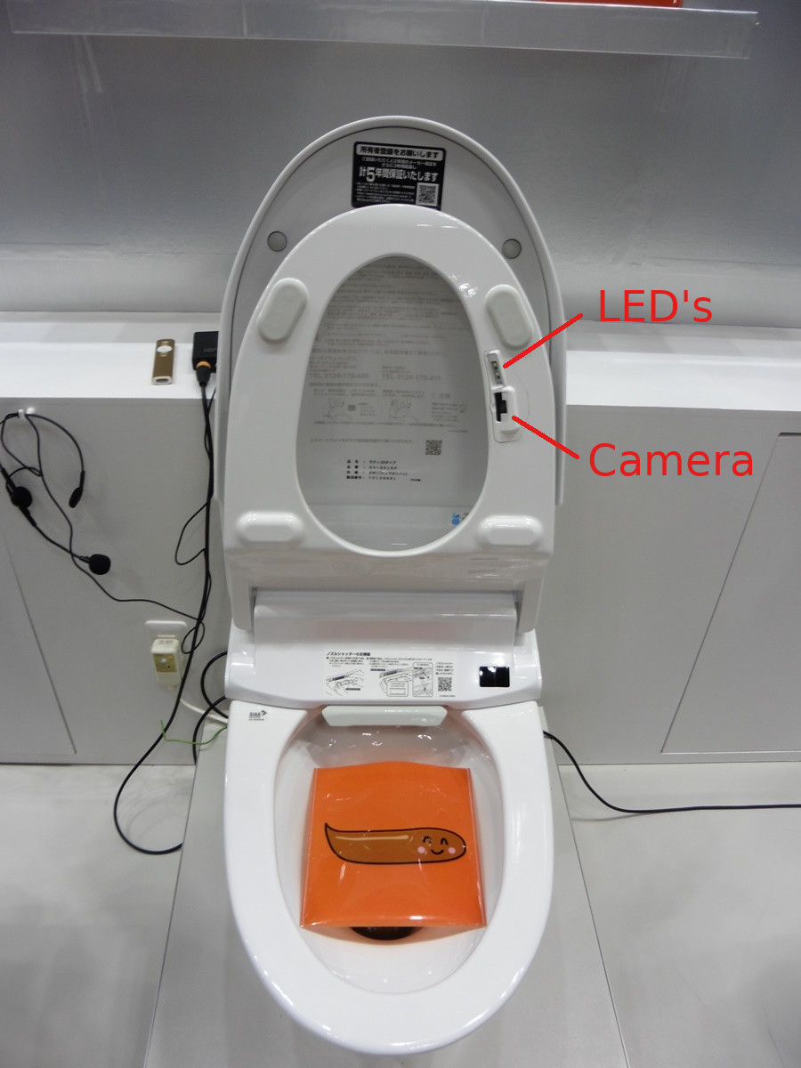 Japanese Toilet Camera